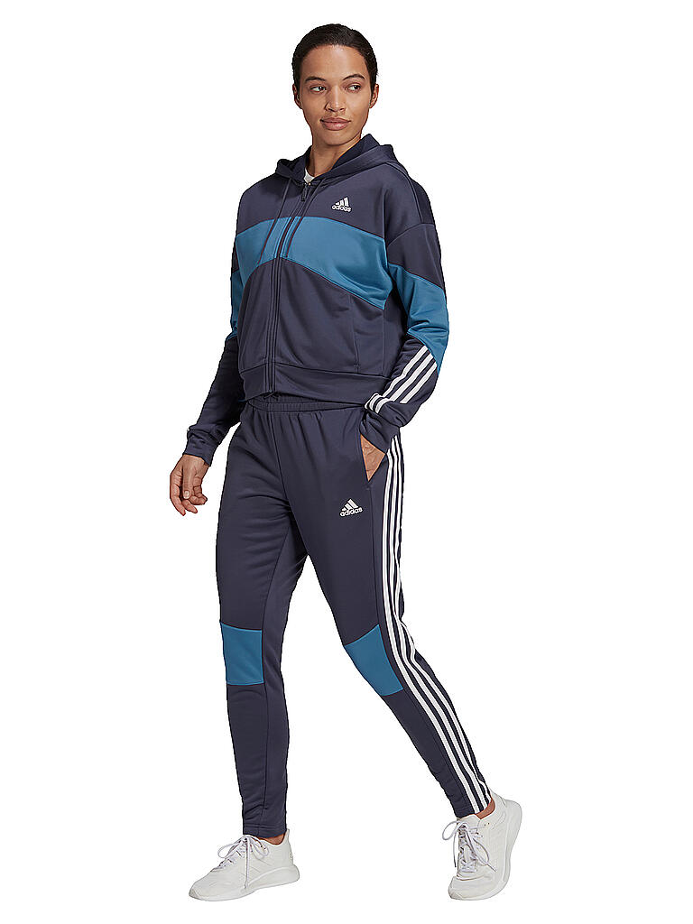 Trainingsanzug adidas cheap damen blau